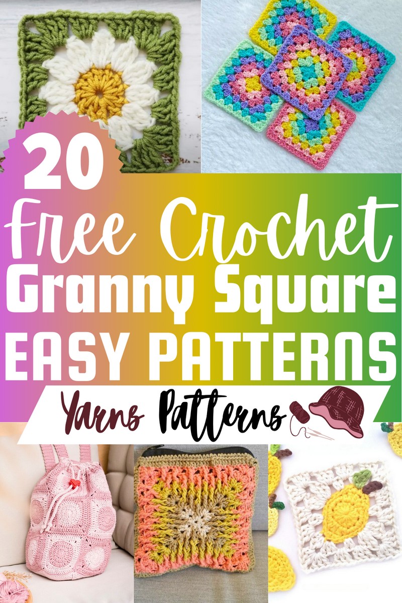 Free Crochet Granny Square Patterns