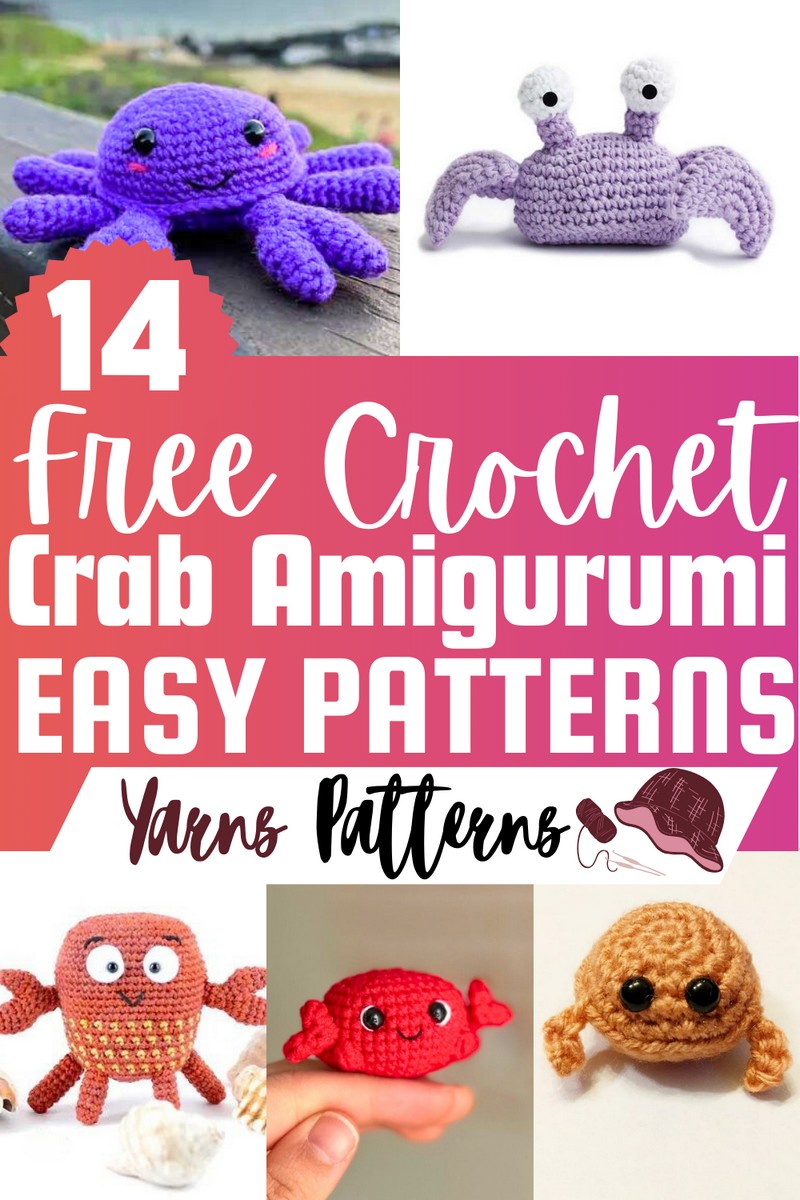 Free Crochet Crab Patterns