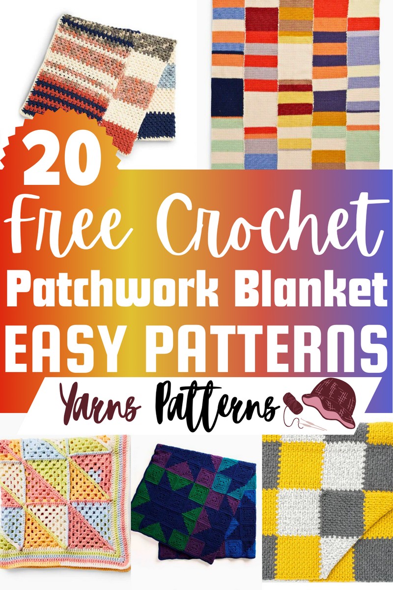 Free Crochet Patchwork Blanket Patterns