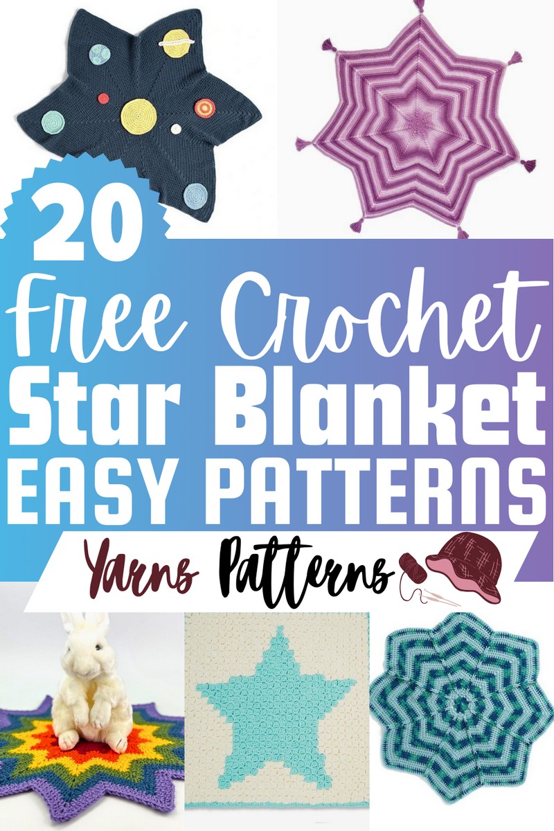 Free Crochet Star Blanket Patterns