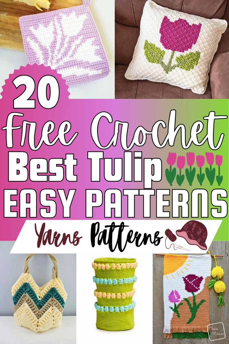 Free Crochet Tulip Patterns