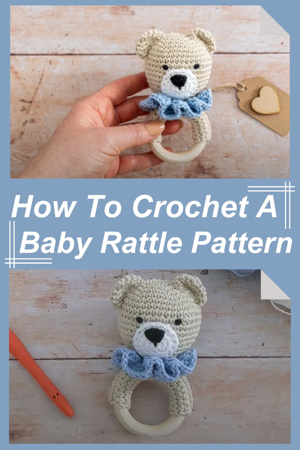 How To Crochet A Baby Rattle Pattern 