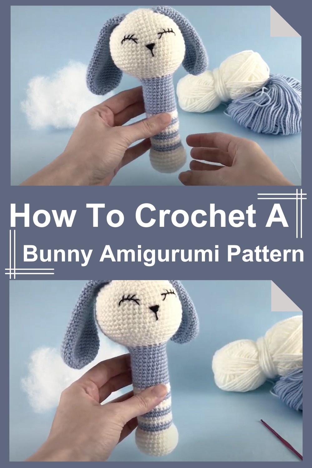 How To Crochet A Bunny Amigurumi Pattern