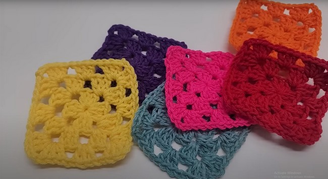 How To Crochet A Granny Square Tutorial