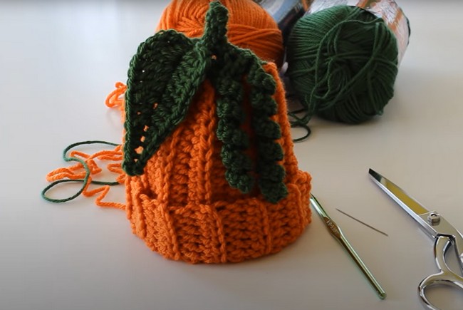 How To Crochet A Pumpkin Hat