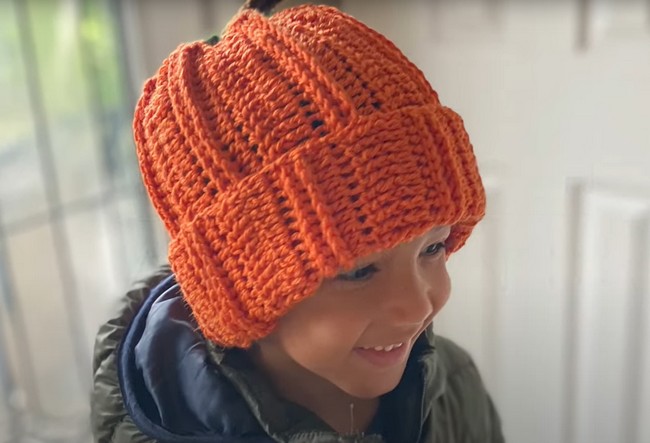 How To Crochet A Pumpkin Hat