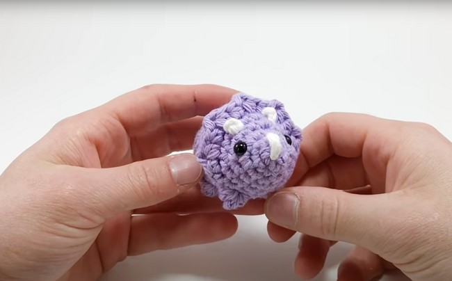 How To Crochet A Triceratops Dinosaur