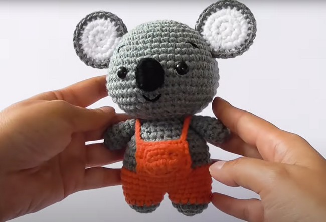 Koala Amigurumi Free Pattern