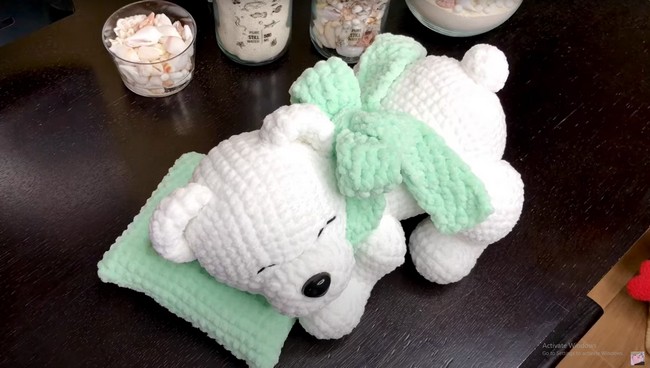 Sleeping Bear Crochet