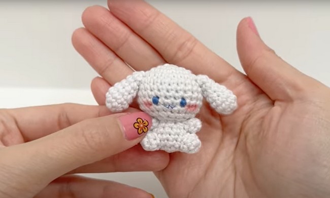 Tiny Cinnamoroll Amigurumi Crochet Tutorial