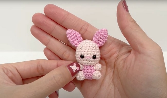 Tiny Piglet Amigurumi Crochet Tutorial