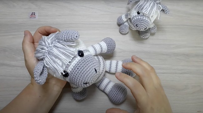 Zebra Em Amigurum