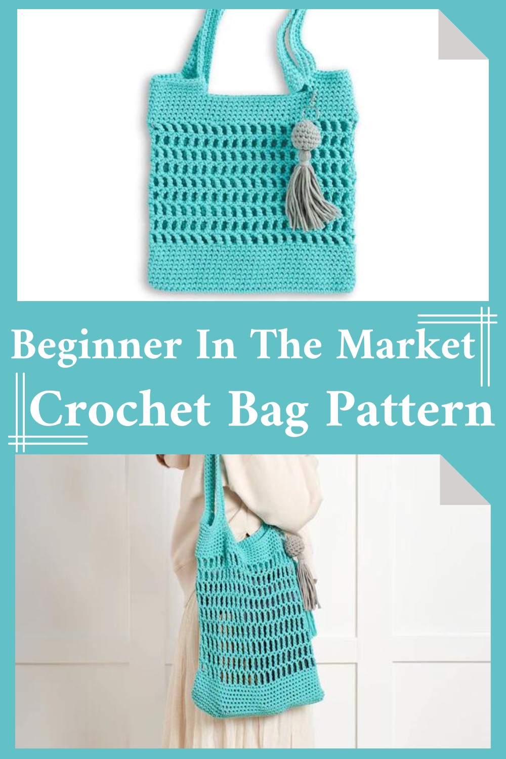 Beginner In The Market Crochet Bag Pattern