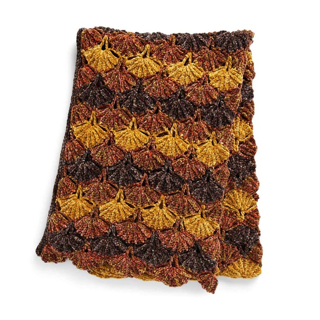 Bernat Rising Moon Crochet Blanket Pattern