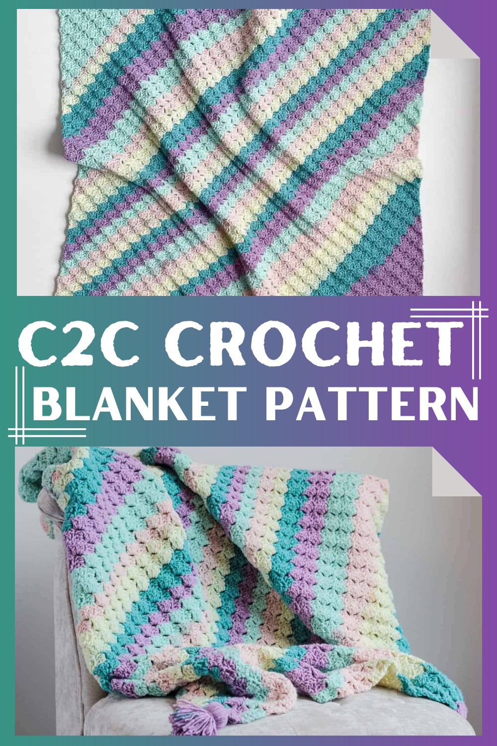 C2C Crochet Blanket Pattern Free