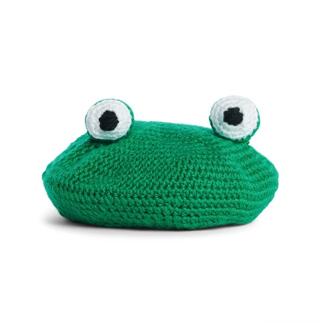 Chet Frog Beret To Crochet Pattern