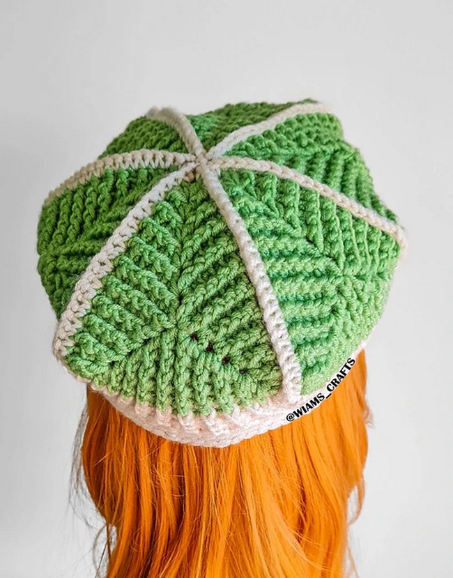 Crochet 3d Beret Pattern