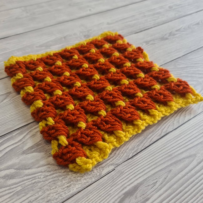 Crochet 3d Cluster Stitch Pattern