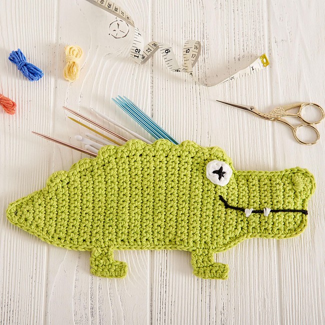  Alligator Pencil Case Pattern