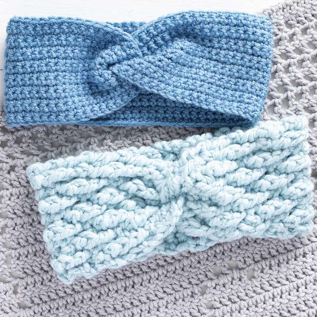 Crochet Alpine Twist Headband Pattern