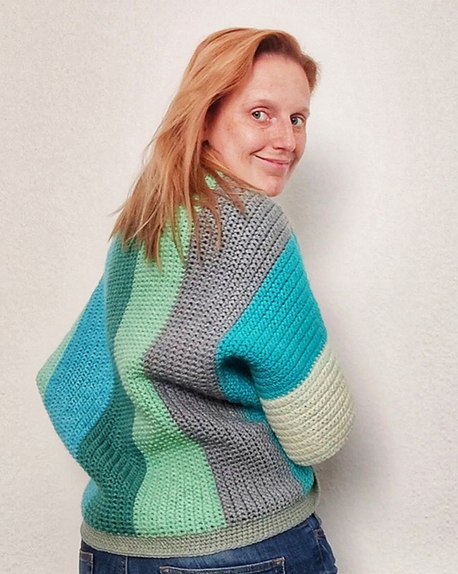 Crochet Alta Mar Shrug Pattern