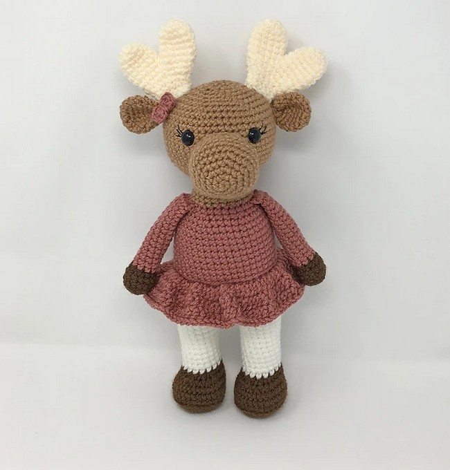 Crochet Amigurumi Moose Pattern