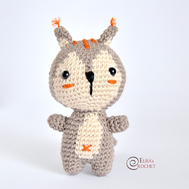 Crochet Baby Squirrel Pattern