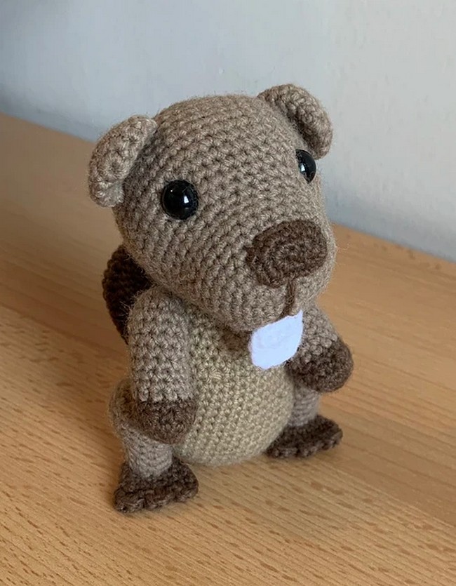 Crochet Barry The Beaver Pattern