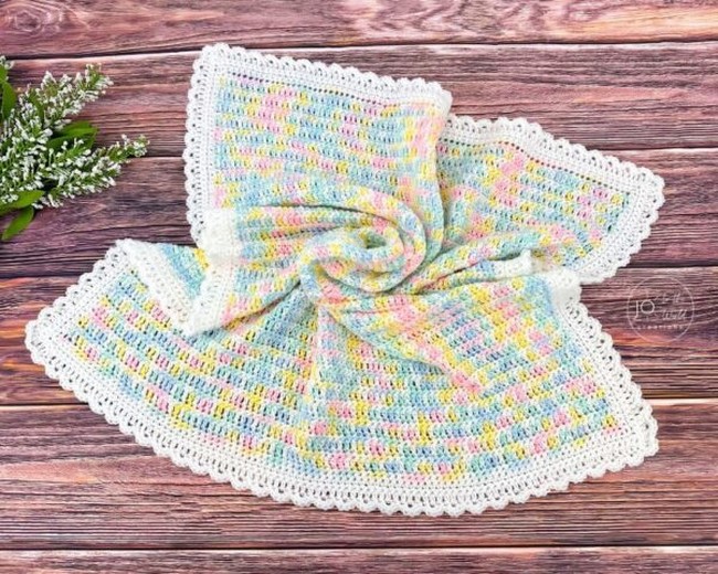 Crochet Beginner Baby Blanket Pattern