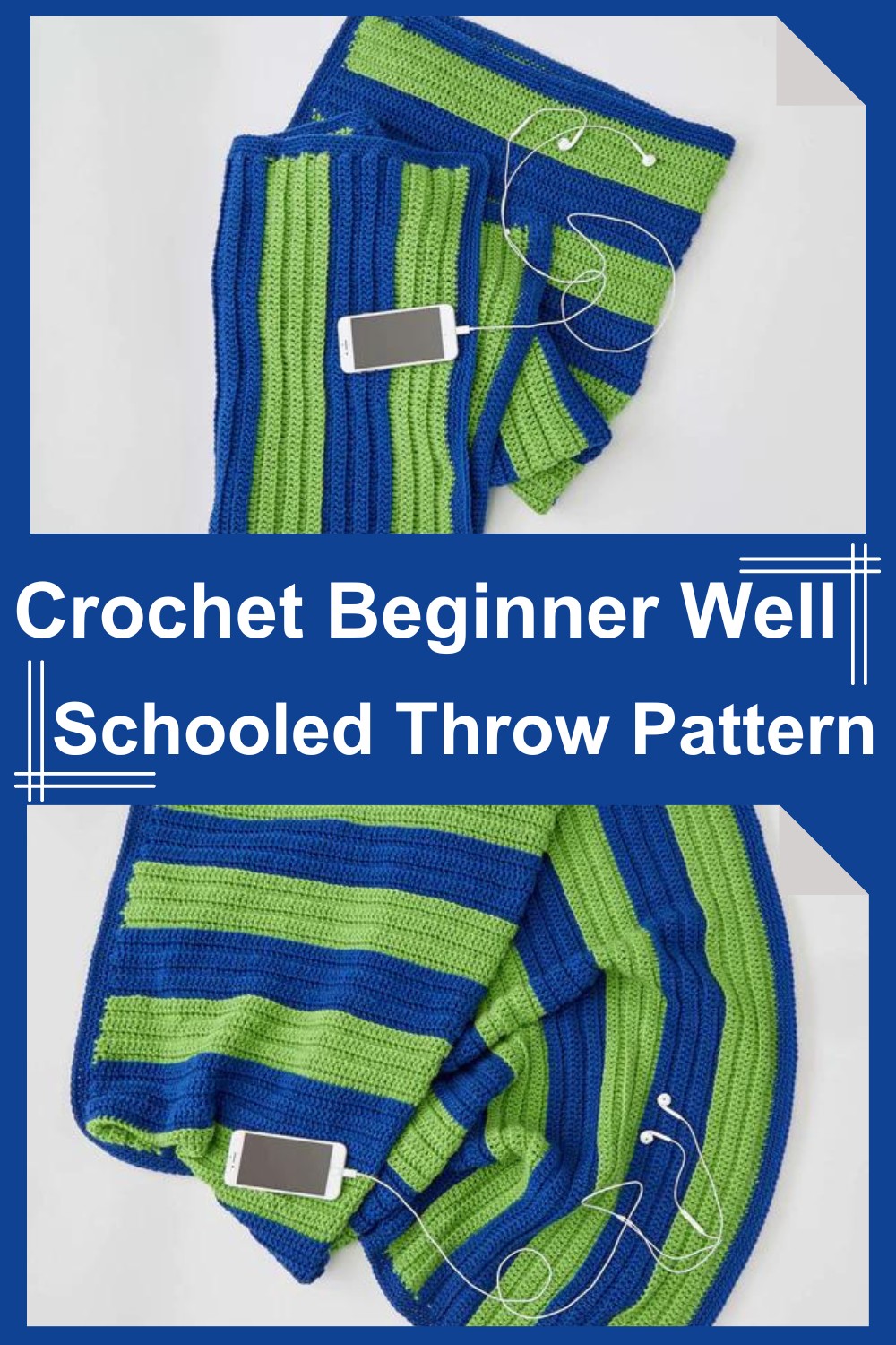 Crochet Beginner Well Schooled Throw Pattern