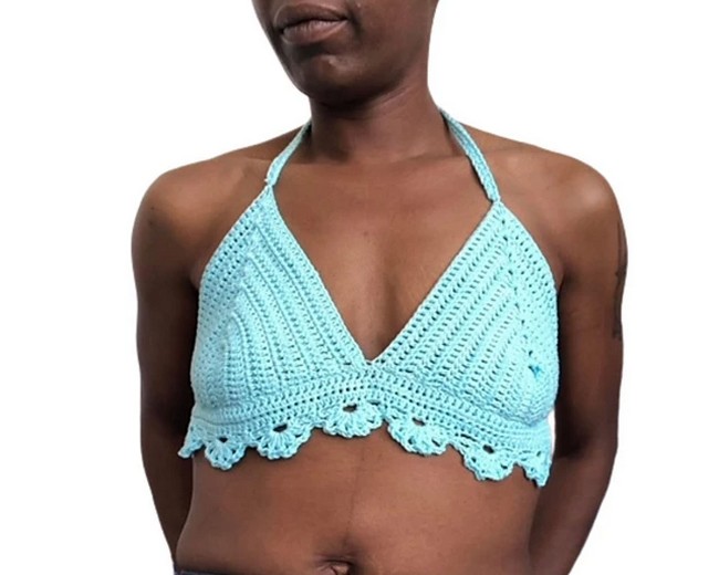 Crochet Bella Bralette Pattern