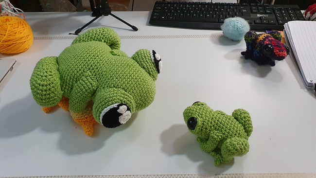 Crochet Big Frog Pattern