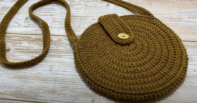 Crochet Boho Crossbody Bag