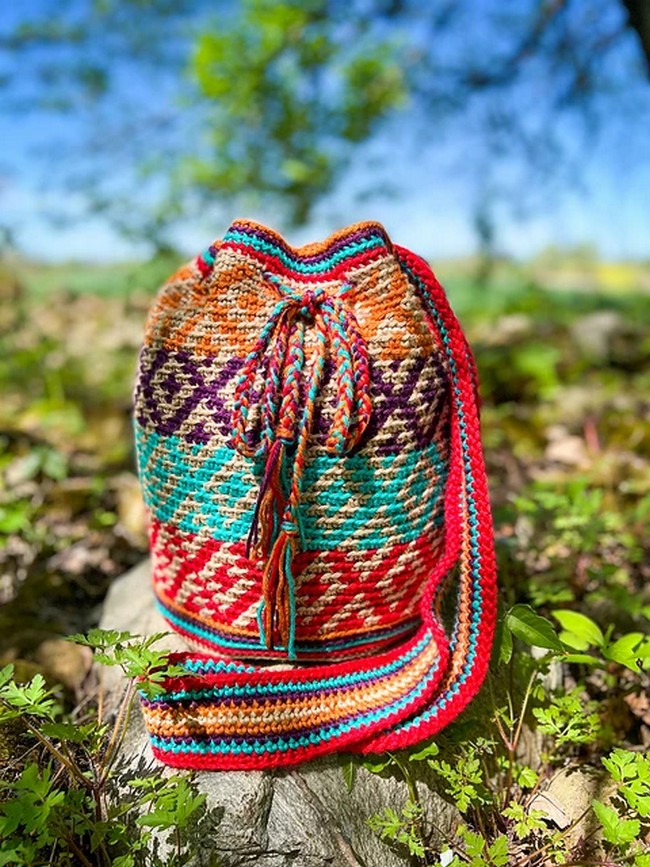  Boho Diamond Bag Pattern