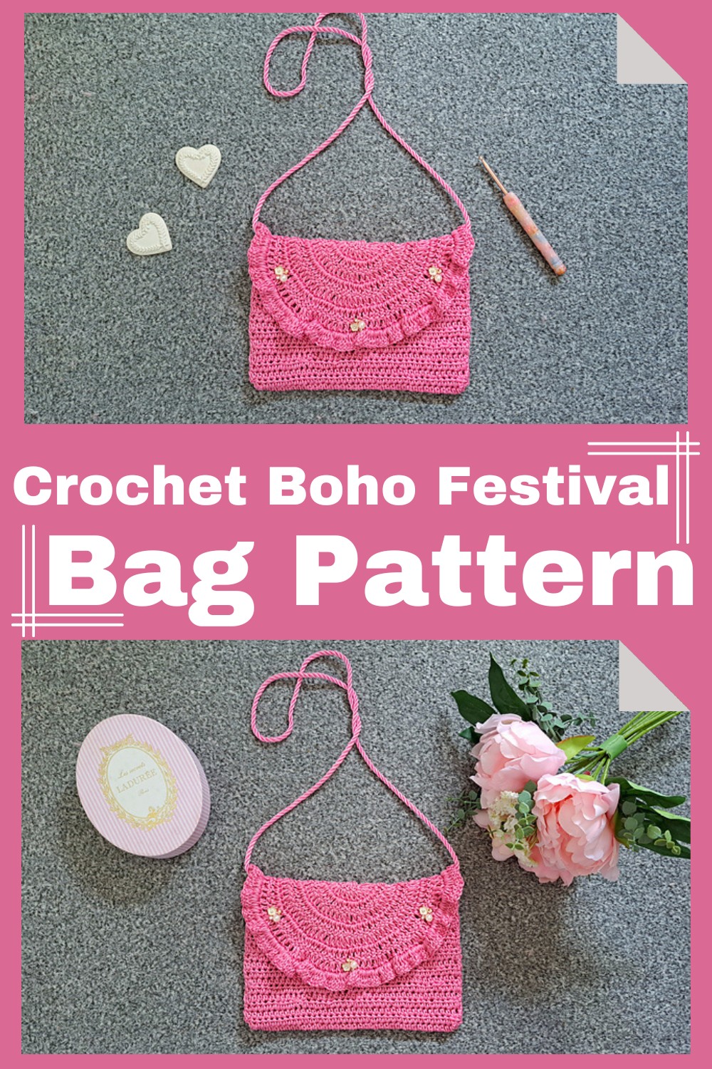 Crochet Boho Festival Bag Pattern