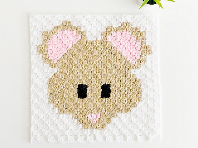 Crochet C2c Mouse Pattern