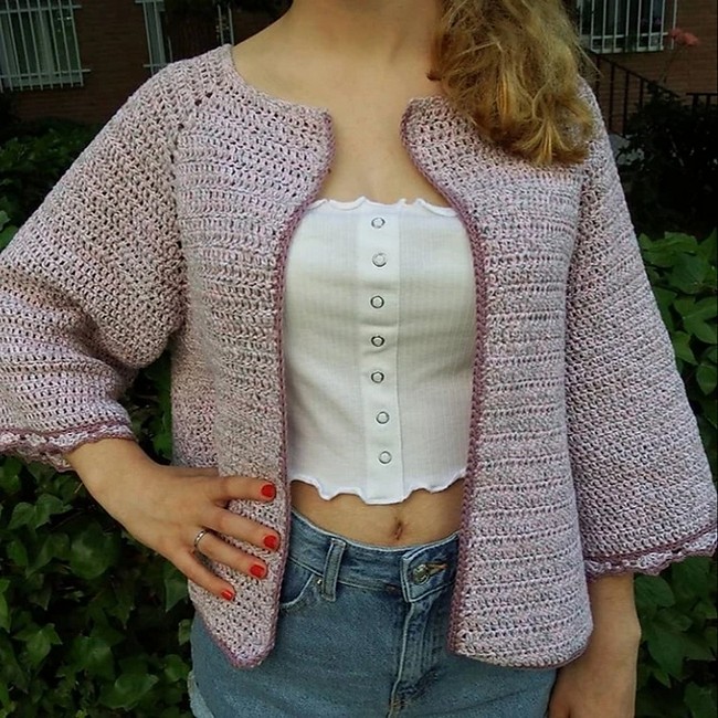 Crochet Chaqueta Kimono Mmp Pattern