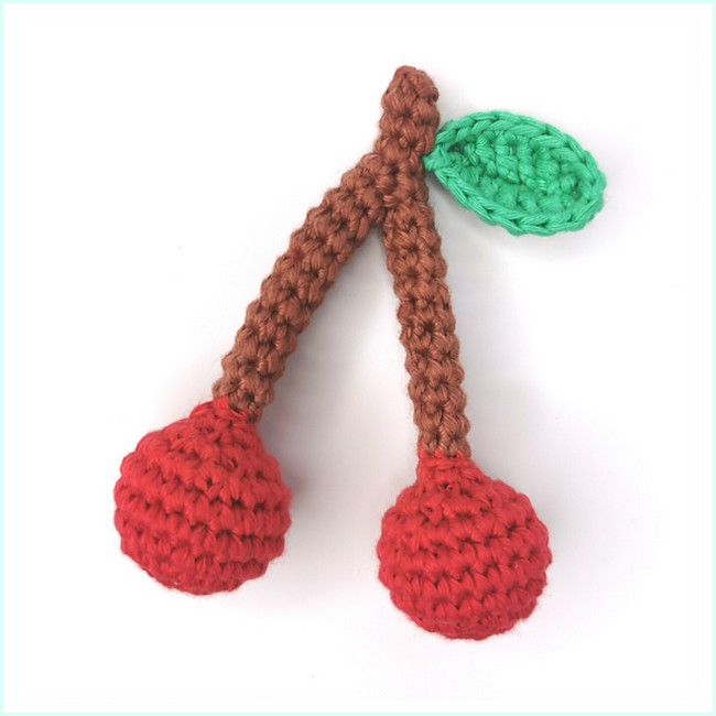 Crochet Cheerful Cherries Pattern