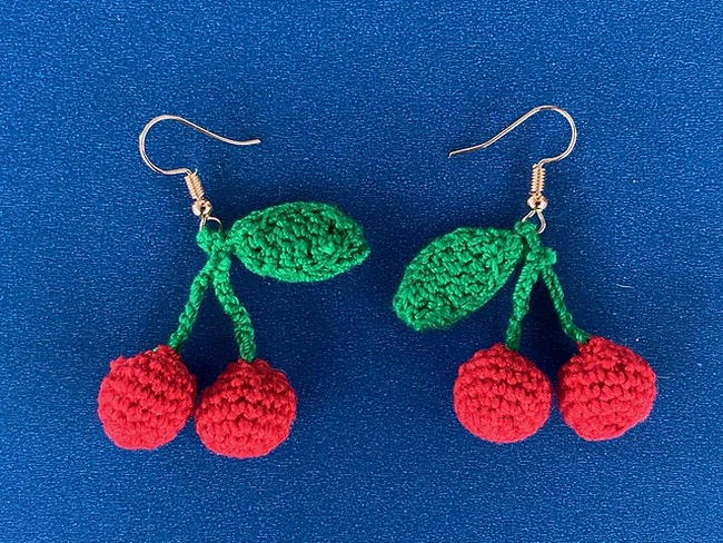 Crochet Cherry Bunch Pattern