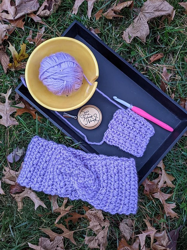 Crochet Chill Stopper Headband Pattern