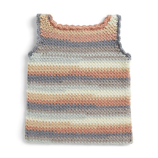 Crochet Classic Tank Top Pattern