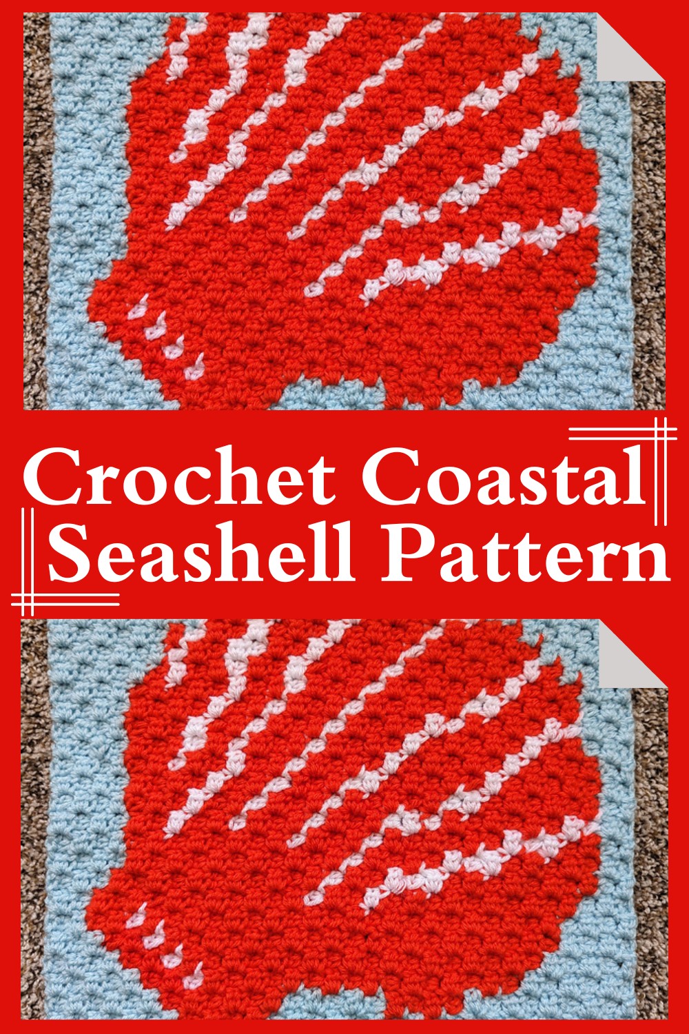 Crochet Coastal Seashell Pattern