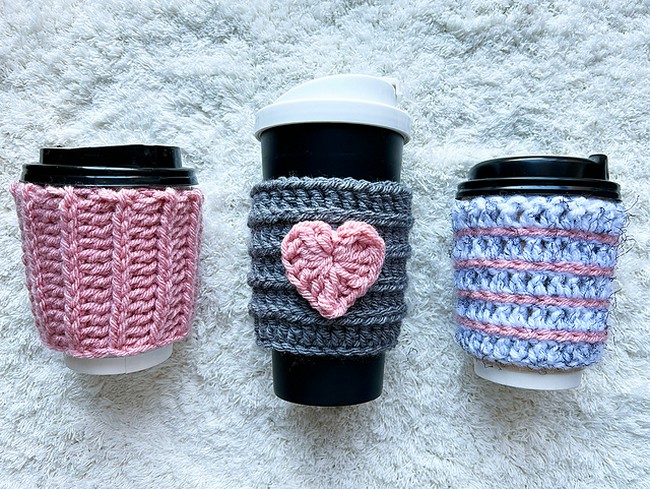 Crochet Cup Cozy Pattern