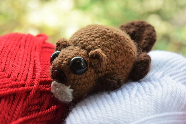 Crochet Cute Beaver Pattern