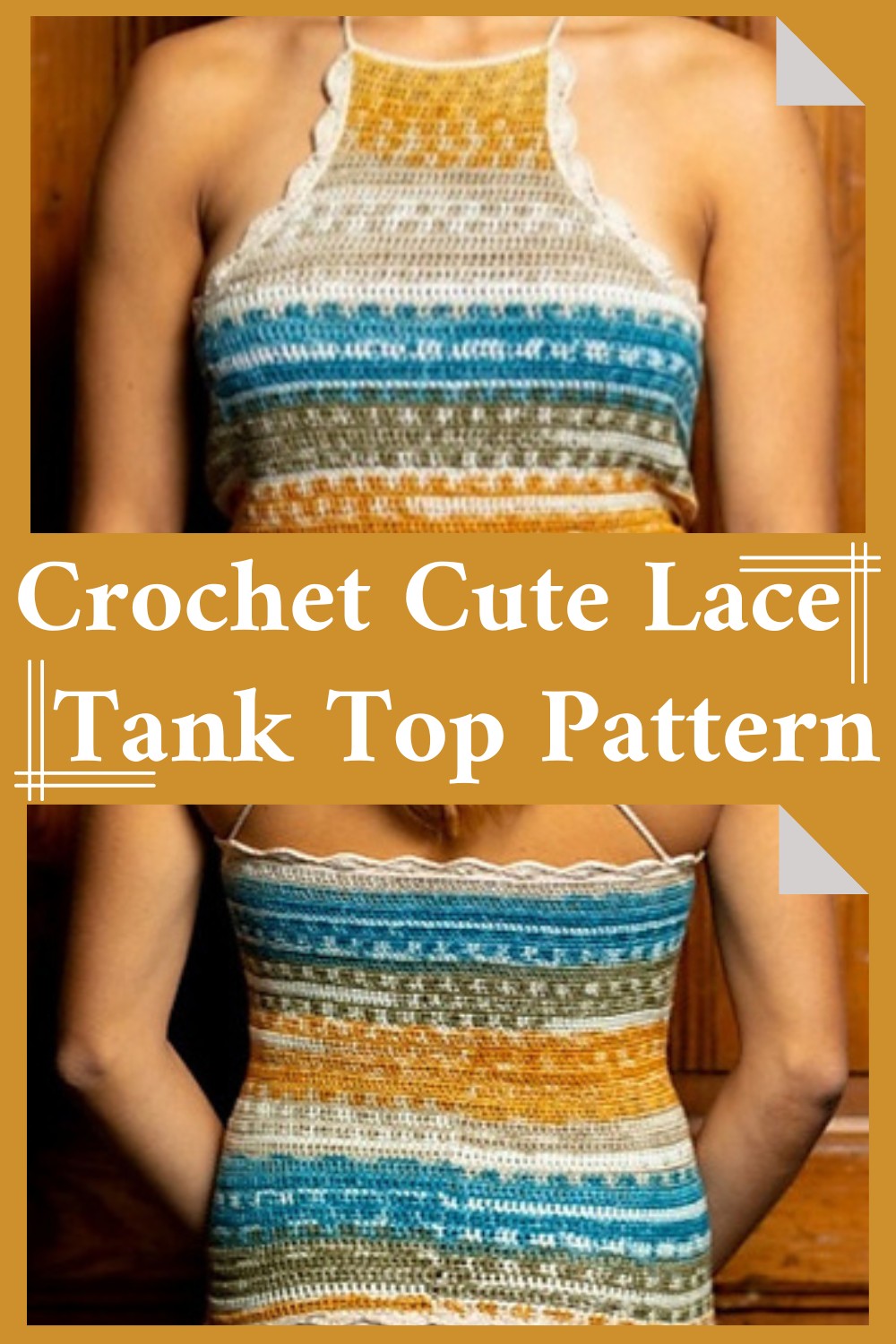 Crochet Cute Lace Tank Top Pattern