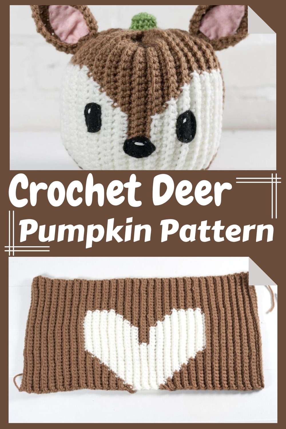 Crochet Deer Pumpkin Pattern