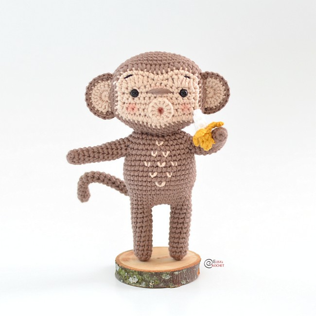  Crochet Derek The Monkey Pattern