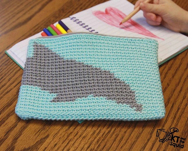  Dolphin Pencil Case Pattern