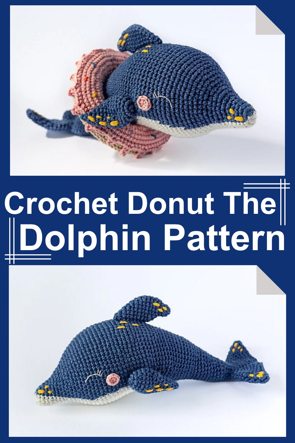 Crochet Donut The Dolphin Pattern