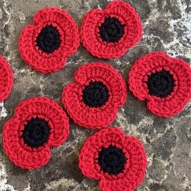 Crochet Easy Crochet Poppy Pattern